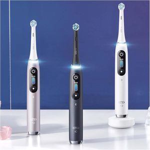 <b>Oral</b>-<b>B</b> IO Series 9 Electric <b>Toothbrush</b> 2 Modes with 7 Cleaning Options Pink Quartz Charging <b>Case</b> Dental Care Colour Display - Product Image 6
