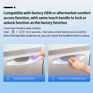 Kit <span class=keywords><strong>de</strong></span> clé intelligente EASYGUARD compatible avec les classes C/E 2023+, GLC avec bouton <span class=keywords><strong>de</strong></span> démarrage OEM d'usine et ouverture du coffre par capteur <span class=keywords><strong>de</strong></span> <span class=keywords><strong>pied</strong></span> - Product Image 3