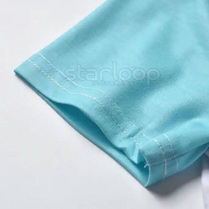 เสื้อยืดแฟชั่นล่าสุด ดีไซน์ใหม่ ผ้าฝ้าย 100% สไตล์สตรีทแวร์ ทรงหลวม พิมพ์ลายโลโก้ตามสั่ง สำหรับเด็ก - Product Image 4