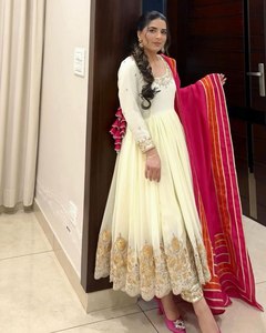 TENNECY VESTIDO SALWAR KAMEEZ PAKISTANI INDIO BODA FIESTA VESTIDO TRAJE BOLLYWOOD NUEVO - Product Image 2