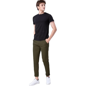 Hecho a mano para el estilo, construido para la comodidad 100% algodón Slim Fit Chinos, directamente de Bangladesh - Product Image 3