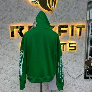 Sudadera con Capucha de Corte Perfecto, Edición Deportiva, Nuevo Estilo, Buena Cremallera, Impresión Personalizada, Fabricada en Fábrica, Precio Económico, Sudaderas para Hombre - Product Image 4