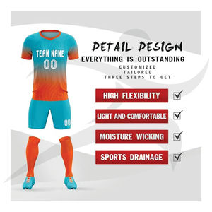 Véritables maillots de l'équipe de club AC de qualité thaïlandaise Version de fan de joueur personnalisée Maillot de football de Barcelone Maillot de football - Product Image 2