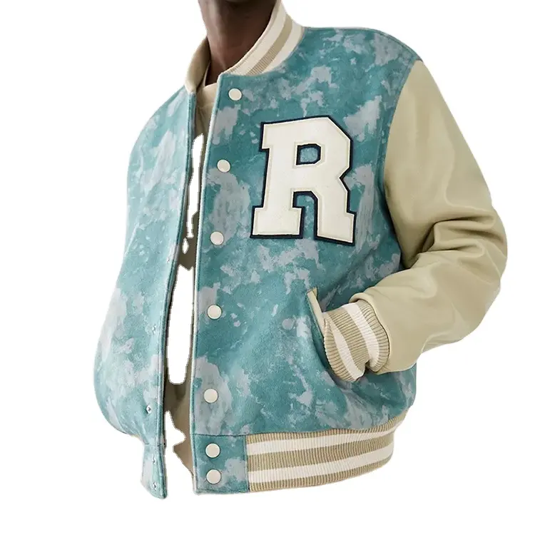 OEM Custom Service Wool Baseball Varsity Jacket High Quality Fully customizable Whole sale Winter Plus Size Jackets