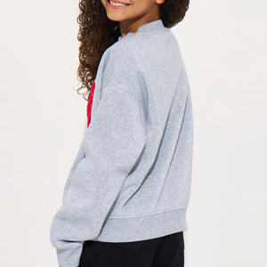 Sudaderas para niñas Material de lana de algodón suave Jersey cómodo Ropa informal cómoda Jersey de manga larga Ligero pero cálido - Product Image 3