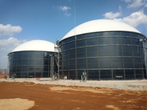 Tanque de almacenamiento de biogás con doble membrana, tanque de acero fundido a cubierta de vidrio, GFS/<span class=keywords><strong>GFL</strong></span> - Product Image 4