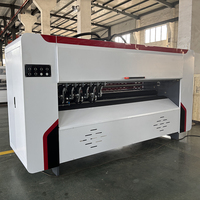 Nouvelle conception économique de machine à découper et à rainurer à lame fine pour la fabrication de boîtes en carton ondulé 3 plis