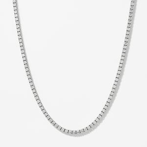 Collar de Tenis de Diamantes de Lujo de 12.00ct en Oro Blanco, Joyería Fina Atemporal, Collar Elegante, Regalo Ideal de Cumpleaños para Mujer - Product Image 1