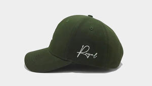 หมวกเบสบอลแบบไม่มีโครงหมวกปักลายตัวอักษรหมวกคุณพ่อแฟชั่นสีธุรกิจออกแบบโลโก้ได้ตามต้องการ - Product Image 3