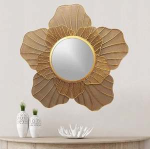 Espejo de pared de lujo moderno diseño ovalado recién llegado para el hogar hoteles restaurantes para decoración de baño Material de Metal duradero - Product Image 6