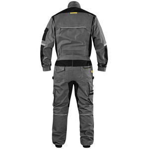 Overoles para hombre de grado industrial para ropa de trabajo Marca personalizada disponible con cremallera frontal y costuras reforzadas - Product Image 2