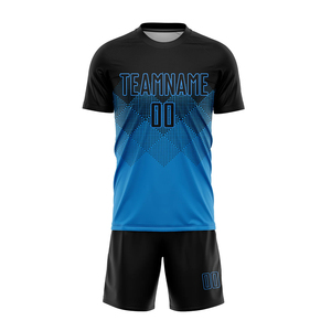 Prix de gros uniformes d'équipe en polyester avec nom et logo personnalisés uniformes de football de haute qualité imprimés par sublimation - Product Image 3