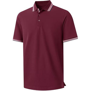 Polo à manches courtes pour homme, élégant, quotidien, décontracté, athlétique, golf, motif imprimé, t-shirt tactique inspiré du design sportif - Product Image 3