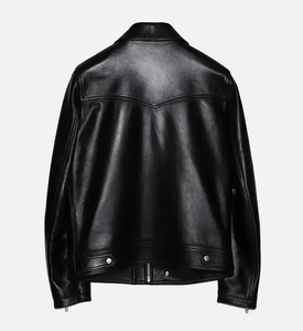 Meilleur prix, veste en cuir à capuche de qualité, veste en cuir personnalisée pour hommes, veste en cuir à la mode au Pakistan - Product Image 2