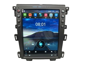 Autoradio Android 15 da 12.1 Pollici per <span class=keywords><strong>Ford</strong></span> <span class=keywords><strong>Edge</strong></span> 2011-2014, Lettore Multimediale GPS, Ricevitore Stereo, Schermo Touch Stile Tesla, CarPlay - Product Image 1