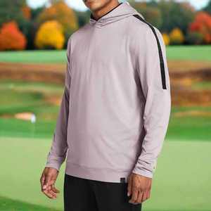 Nouveautés Vêtements de golf Pull à capuche de golf pour homme de haute qualité à séchage rapide Performance Polyester lisse Léger - Product Image 5