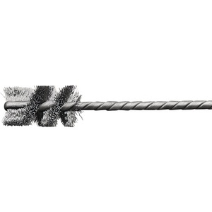 Nozzle <b>Brush</b> 10 Mm Shaft 3.8 Mm Wire Thickness 0.12 Mm Steel 25 Mm-LESSMANN - Product Image 1
