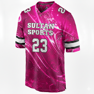 Maillot de football américain de haute qualité à manches courtes, taille plus, caractéristique - Product Image 6