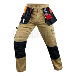 Meilleur prix Pantalon de sécurité routière réfléchissant haute visibilité Pantalon de sécurité haute visibilité respirant pour hommes avec fermeture éclair - Product Image 4