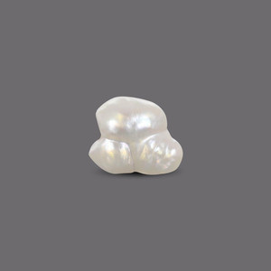 Perla de Basra de 8.25 Quilates, Perla Natural de Agua Dulce con Forma de Patata, Disponible en Colores Blanco, Rosa y Dorado - Product Image 1