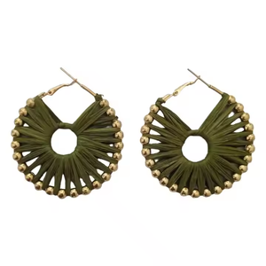 Pendientes de Borla con Cuentas de Diseño Personalizado para Mujer, Joyería Moderna y Sencilla de Alta Calidad en Acero Inoxidable - Product Image 5