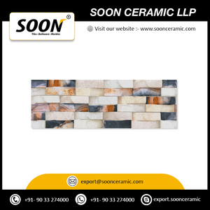 Baldosas de baño de último diseño, baldosas de cerámica ordinarias de 16x16 pulgadas para exportación, venta desde India - Product Image 2