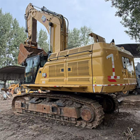 Excavatrice lourde CAT 374 d'occasion, 74 tonnes, 100% d'origine, année 2021, excavatrice sur chenilles Caterpillar à vendre