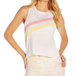 Venta al por mayor Mujeres Tank Top Sustainable Women Tank Top Premium Quality Training Wear Mujeres Tank Top - Product Image 2