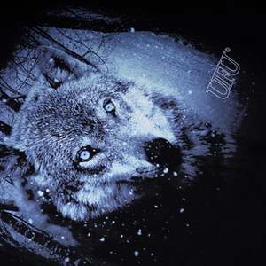 Camiseta Future Wolf [UDS-BT-201-BK] 100% Algodón Jersey, Impresión 3D Comprimida, Logotipo Animado, Transpirable - Product Image 2