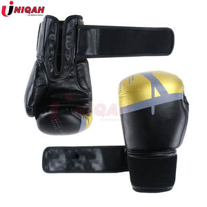 Guantes de entrenamiento profesional de boxeo y MMA Guantes deportivos de cuero nuevos y cómodos de alta durabilidad en tamaños 8oz 10oz 12oz 14oz 16oz" - Product Image 4
