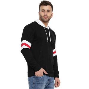 Free Sample Customized Men <b>Gym</b> <b>Hoodie</b> Solid Color Unisex Cotton Polyester Long Sleeve Pullover Hoodies Sweatshirts Set For Men - Product Image 5