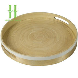 Meilleure vente 2025 plateaux de service en bambou laqué vaisselle en gros bol assiette couleurs OEM emballage personnalisé du Vietnam fait à la main - Product Image 6