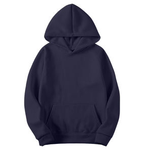 Sweats à capuche unis épais en coton et polyester de haute qualité pour hommes Logo personnalisé unisexe Sweats à capuche et sweat-shirts pour hommes de grande taille - Product Image 5