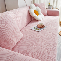 Housse de canapé jacquard élastique simple, housse de canapé d'hiver, housses de canapé amovibles pour la décoration du salon à la maison
