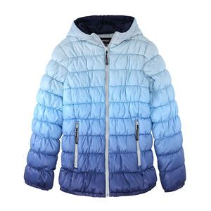 Veste de haute qualité pour hommes personnalisée à manches longues avec rembourrage à fermeture éclair jaune vert toile saison d'hiver directement de l'usine du Bangladesh - Product Image 3