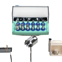Kit d'instruments dentaires autoclavables certifiés CE Classe II : Poinçon manuel en métal pour tissus, foret annulaire, coupe-gingival annulaire