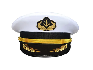 Factory Customized <b>Peak</b> <b>Cap</b> Officer <b>Peak</b> <b>Cap</b> Good Quality Visor <b>Cap</b> Customized <b>Peak</b> <b>Cap</b> Officer <b>Peak</b> <b>Cap</b> - Product Image 2