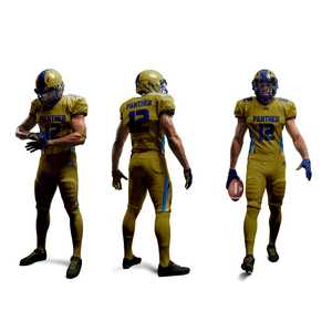 OEM ODM ชุดเสื้อฟุตบอลอเมริกันแบบระเหิดตาข่ายโพลีเอสเตอร์แห้งเร็ว - Product Image 5