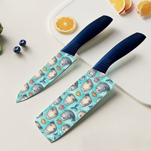 Ensemble de couteaux à steak en céramique super tranchants, prix d'usine, lavables au lave-vaisselle, qualité restaurant, restauration fine, industrie hôtelière, très demandés - Product Image 3