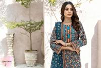 L'hiver est là SSUMAIRA COLLECTION Robe 3 pièces imprimée numériquement Khaddar Slub Shirt Trouser & Dupatta dans un emballage de qualité supérieure