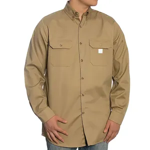 Chemise cargo pour hommes, top vente, chemise respirante anti-rides à prix réduit, chemises anti-rides pour hommes de qualité supérieure - Product Image 1