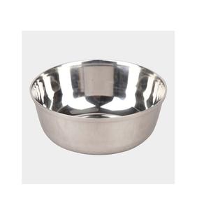 Juego de utensilios de servidor de ensaladera de Metal pulido plateado para el hogar de diseño superior, ensaladera de Metal de alta calidad, cuenco para mezclar - Product Image 2