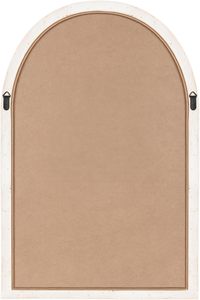 Miroir mural en osier arqué en bois, produit fait à la main, haut de gamme, style bohème, le best-seller le plus populaire. - Product Image 6