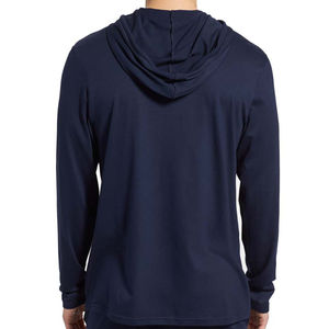 Sudadera con Capucha Unisex para Fitness, 100% Algodón, Felpa Lisa, Traje Deportivo, Impresión de Logotipo, Opción de Talla Grande, Forrada, Venta al por Mayor - Product Image 3