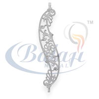 Balaji Metals Garde-corps de balcon et d'escalier sans cadre en fonte gris moderne de qualité supérieure, robuste, garantie 5 ans, résistant à la rouille, à l'eau et aux UV