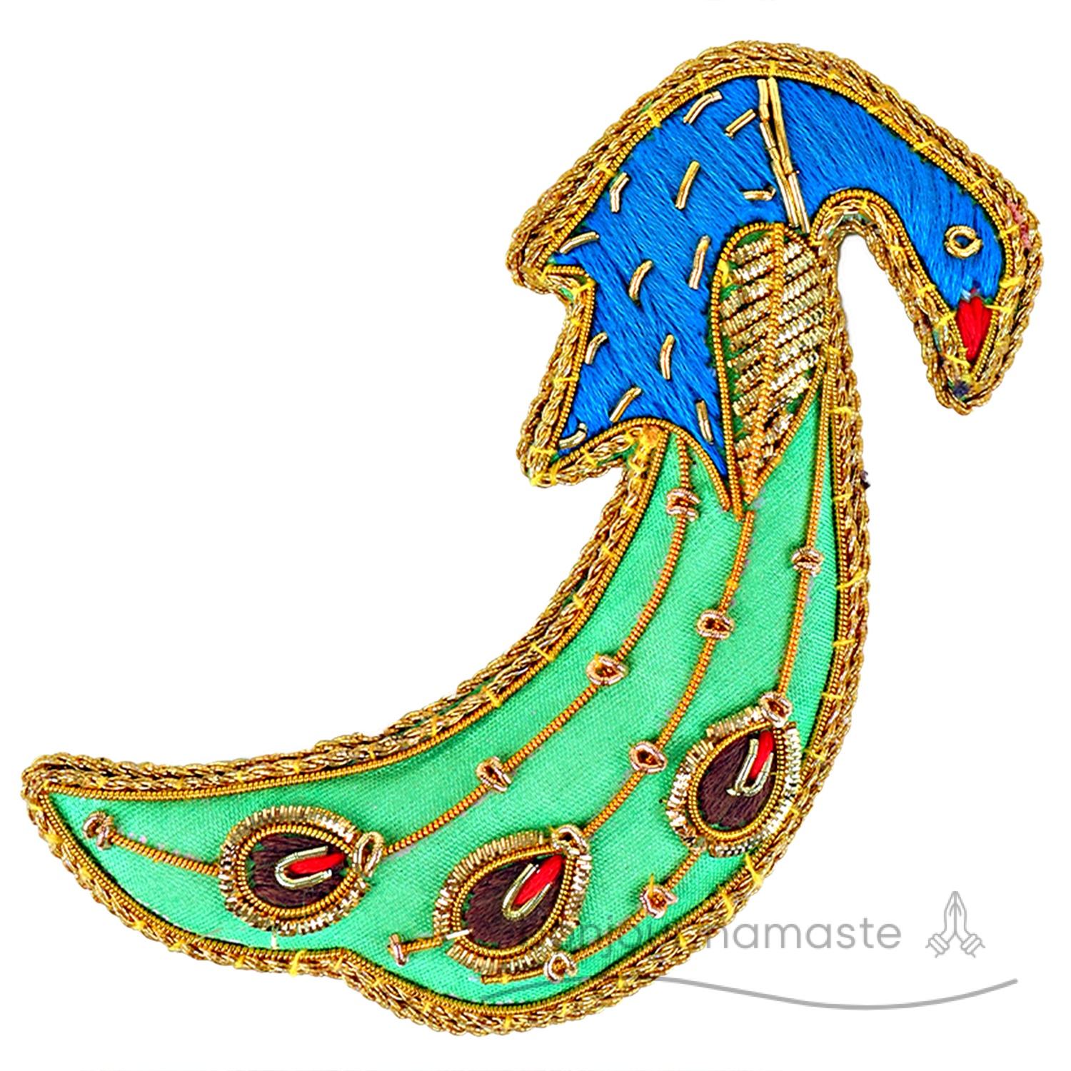 Golden, Blue & Green - Free to Customize