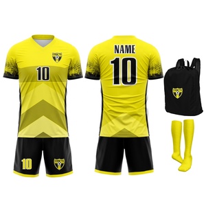 Camiseta de Fútbol para Hombre, de Manga Corta, Elástica, Estampada Digitalmente, de Alta Calidad, Transpirable, 100% Poliéster, Personalizable - Product Image 3