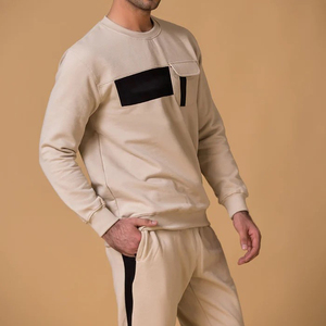Conjunto Deportivo de Sudadera y Pantalones para Hombre, Estilo Jogger, Hip Hop, Streetwear, Traje Deportivo de Algodón CP-MTS-09 - Product Image 6