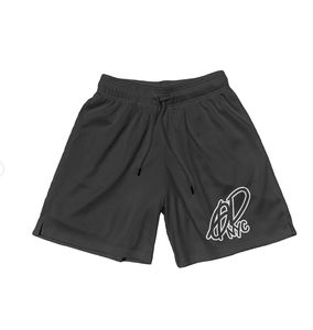 Polaire ample de haute qualité hommes femme Hip Hop cordon Joggers Streetwear surdimensionné Kanye West saison 6 Shorts été - Product Image 5