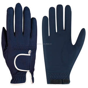 Gants d'équitation professionnels en cuir véritable, respirants, pour l'hiver, avec grip, vente en gros, personnalisation de la marque - Product Image 4